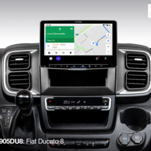 Alpine iLX-F905DU8 Autoradio mit 9-Zoll Touchscreen, DAB+, 1-DIN-Einbaugehäuse, Apple CarPlay Wireless und Android Auto Unterstützung für Fiat Ducato 8 – Bild 3