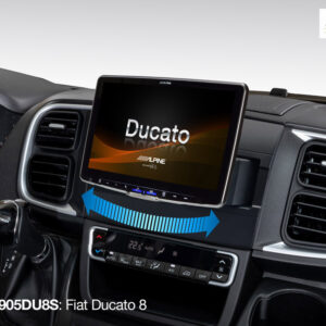 Alpine ILX-F905DU8S Fiat Ducato Serie 8 Autoradio schwenkbar