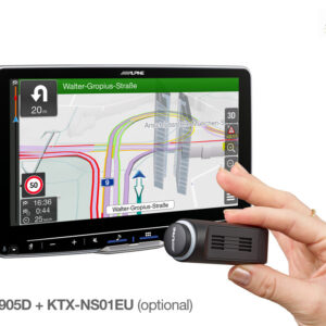 Alpine iLX-F905S907 Autoradio mit 9-Zoll Touchscreen, DAB+, 1-DIN-Einbaugehäuse, Apple CarPlay Wireless und Android Auto Unterstützung für Mercedes Sprinter 907 – Bild 10