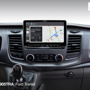 Alpine iLX-F905TRA Autoradio mit 9-Zoll Touchscreen, DAB+, 1-DIN-Einbaugehäuse, Apple CarPlay Wireless und Android Auto Unterstützung für Ford Transit (ab Modelljahr 2018) – Bild 3