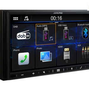 Alpine iLX-W690DU Autoradio und Digital Media Station mit 7-Zoll-Touchscreeen für Fiat Ducato 3, Citroën Jumper 2 und Peugeot