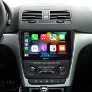 D9-151 Premium Flex 160 GB Android Autoradio für Skoda Yeti mit 4 x 100W Class-D Verstärker, 10,1 Zoll Display (hochauflösend), Inkl. Head-up-Display, Apple CarPlay und Android Auto – Bild 4