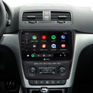 D9-151 Premium Flex 160 GB Android Autoradio für Skoda Yeti mit 4 x 100W Class-D Verstärker, 10,1 Zoll Display (hochauflösend), Inkl. Head-up-Display, Apple CarPlay und Android Auto – Bild 5