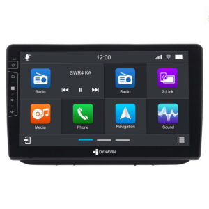 D9-67 Premium 192 GB Android Autoradio für Skoda Fabia II mit 4 x 100W Class-D Verstärker, 10,1 Zoll Display (hochauflösend), Inkl. Head-up-Display, Apple CarPlay und Android Auto