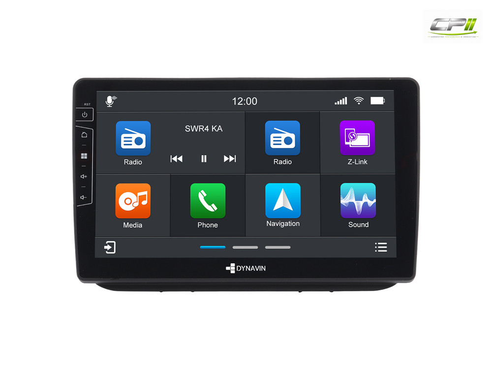 D9-67 Premium Android Autoradio für Skoda Fabia II mit 4 x 100W Class-D Verstärker, 10,1 Zoll Display (hochauflösend), Inkl. Head-up-Display, Apple CarPlay und Android Auto