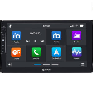 D9-69 Premium 192 GB Android Autoradio für Skoda Kodiaq mit 4 x 100W Class-D Verstärker, 10,1 Zoll Display (hochauflösend), Inkl. Head-up-Display, Apple CarPlay und Android Auto