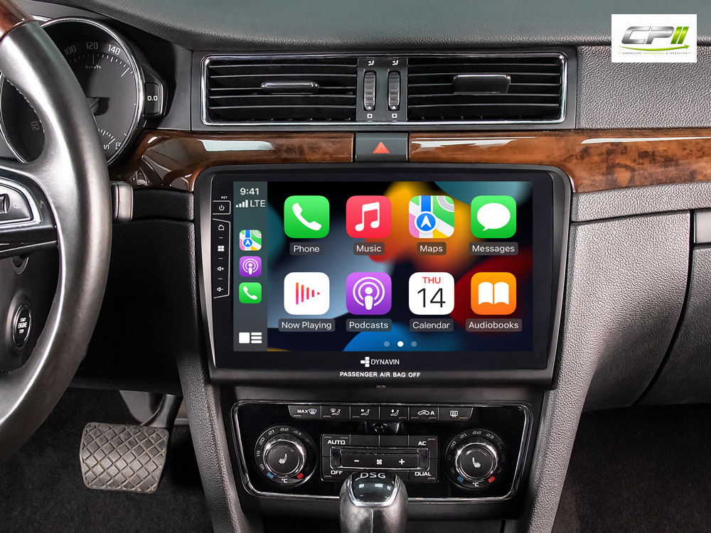 D9-70 Premium Flex 160 GB Android Autoradio für Skoda Superb mit 4 x 100W Class-D Verstärker, 10,1 Zoll Display (hochauflösend), Inkl. Head-up-Display, Apple CarPlay und Android Auto – Bild 4