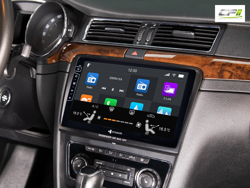 D9-70 Premium Flex 160 GB Android Autoradio für Skoda Superb mit 4 x 100W Class-D Verstärker, 10,1 Zoll Display (hochauflösend), Inkl. Head-up-Display, Apple CarPlay und Android Auto – Bild 7