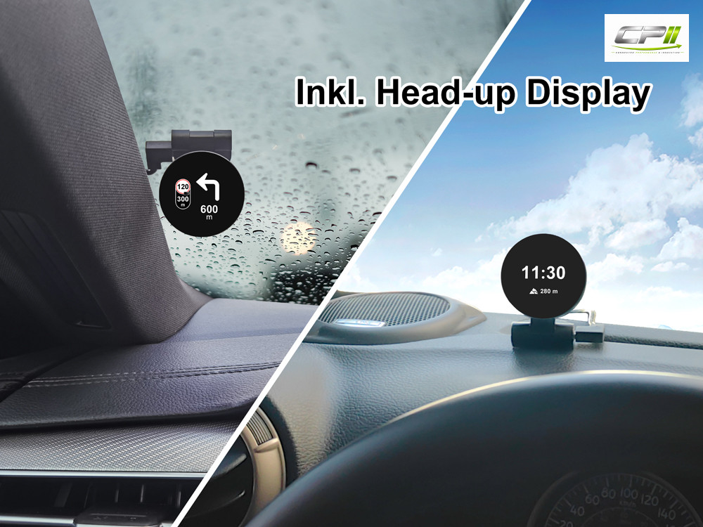 D9-7005 Premium Flex 160 GB 7-Zoll Universal Dopple Din Android Autoradio mit 4 x 100W Class-D Verstärker, Inkl. Head-up-Display, Apple CarPlay und Android Auto – Bild 4