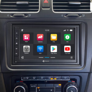 D9-7005 Premium Flex 160 GB 7-Zoll Universal Dopple Din Android Autoradio mit 4 x 100W Class-D Verstärker, Inkl. Head-up-Display, Apple CarPlay und Android Auto – Bild 5