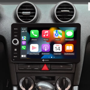 D9-A3 Premium 192 GB Android Autoradio für Audi A3 | S3 mit 4 x 100W Class-D Verstärker, 9 Zoll Display (hochauflösend), Inkl. Head-up-Display, Apple CarPlay und Android Auto – Bild 4