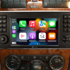 D9-CLK Premium 192 GB Android Autoradio für Mercedes CLK mit 4 x 100W Class-D Verstärker, 7 Zoll Display (hochauflösend), Inkl. Head-up-Display, Apple CarPlay und Android Auto – Bild 5