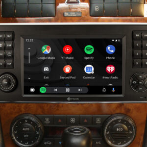 D9-CLK Premium 192 GB Android Autoradio für Mercedes CLK mit 4 x 100W Class-D Verstärker, 7 Zoll Display (hochauflösend), Inkl. Head-up-Display, Apple CarPlay und Android Auto – Bild 6