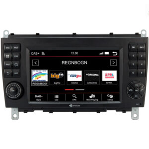 D9-CLK Premium 192 GB Android Autoradio für Mercedes CLK mit 4 x 100W Class-D Verstärker, 7 Zoll Display (hochauflösend), Inkl. Head-up-Display, Apple CarPlay und Android Auto – Bild 8