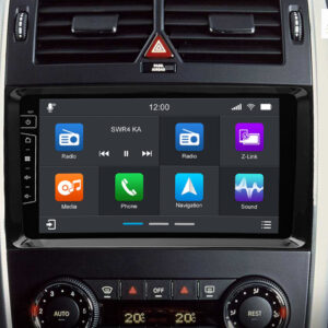 D9-DF427 Premium Flex 160 GB Android Autoradio für Mercedes Benz Vito W639 / Viano W639 mit 4 x 100W Class-D Verstärker, 9 Zoll Display (hochauflösend), Inkl. Head-up-Display, Apple CarPlay und Android Auto