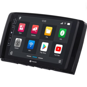 D9-DF431 Premium Android Autoradio für Mercedes R-Klasse mit 4 x 100W Class-D Verstärker, 9 Zoll Display (hochauflösend), Inkl. Head-up-Display, Apple CarPlay und Android Auto – Bild 3