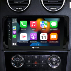 D9-DF432 Premium Android Autoradio für Mercedes ML | GL X164 mit 4 x 100W Class-D Verstärker, 9 Zoll Display (hochauflösend), Inkl. Head-up-Display, Apple CarPlay und Android Auto – Bild 4