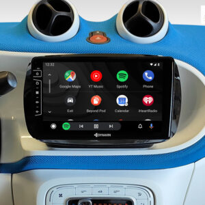 D9-DF434 Premium 192 GB Android Autoradio für Mercedes Smart mit 4 x 100W Class-D Verstärker, 9 Zoll Display (hochauflösend), Inkl. Head-up-Display, Apple CarPlay und Android Auto – Bild 5