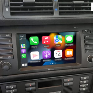 D9-E39 Premium 192 GB Android Autoradio für BMW 5er E39 mit 4 x 100W Class-D Verstärker, 7 Zoll Display (hochauflösend), Inkl. Head-up-Display, Apple CarPlay und Android Auto – Bild 4