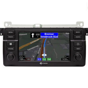 D9-E46 Premium 192 GB Android Autoradio für BMW 3er E46 mit 4 x 100W Class-D Verstärker, 7 Zoll Display (hochauflösend), Inkl. Head-up-Display, Apple CarPlay und Android Auto – Bild 6