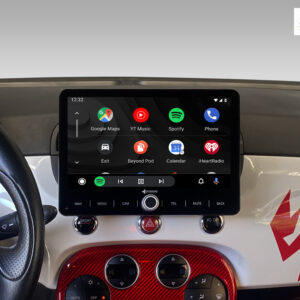 D9-FT500 Premium Flex Android Autoradio für Fiat 500 2007-2015 mit 4 x 100W Class-D Verstärker, 10,1 Zoll Display (hochauflösend), Inkl. Head-up-Display, Apple CarPlay und Android Auto – Bild 6