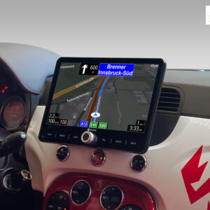 D9-FT500 Premium Flex Android Autoradio für Fiat 500 2007-2015 mit 4 x 100W Class-D Verstärker, 10,1 Zoll Display (hochauflösend), Inkl. Head-up-Display, Apple CarPlay und Android Auto – Bild 7