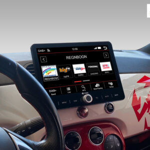 D9-FT500 Premium Flex Android Autoradio für Fiat 500 2007-2015 mit 4 x 100W Class-D Verstärker, 10,1 Zoll Display (hochauflösend), Inkl. Head-up-Display, Apple CarPlay und Android Auto – Bild 8