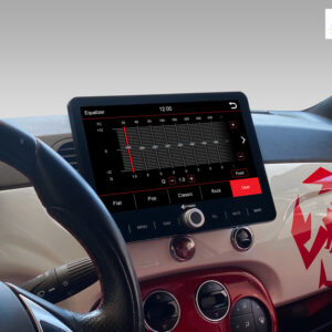 D9-FT500 Premium Flex Android Autoradio für Fiat 500 2007-2015 mit 4 x 100W Class-D Verstärker, 10,1 Zoll Display (hochauflösend), Inkl. Head-up-Display, Apple CarPlay und Android Auto – Bild 9