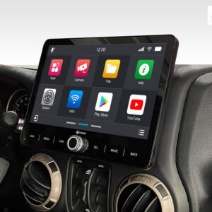D9-JP Plus Android Navigationssystem für Jeep Wrangler JK mit 10,1-Zoll Touchscreen, Inkl. Head-up-Display, Apple CarPlay und Android Auto – Bild 3