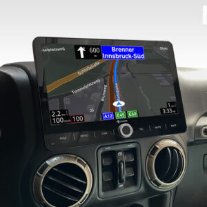 D9-JP Plus Android Navigationssystem für Jeep Wrangler JK mit 10,1-Zoll Touchscreen, Inkl. Head-up-Display, Apple CarPlay und Android Auto – Bild 6