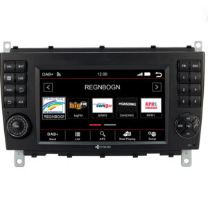 D9-MBC Premium 192 GB Android Autoradio für Mercedes C-Klasse mit 4 x 100W Class-D Verstärker, 7 Zoll Display (hochauflösend), Inkl. Head-up-Display, Apple CarPlay und Android Auto – Bild 7