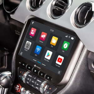 D9-MST2015H Plus 192 GB Android Navigationssystem für Ford Mustang VI mit 10,1-Zoll Touchscreen, Inkl. Head-up-Display, Apple CarPlay und Android Auto – Bild 3