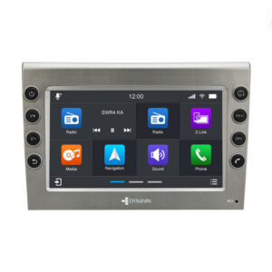 D9-PSs Plus 192 GB Android Navigationssystem für Porsche Boxster, Cayman, Carrera, 911 mit 7-Zoll Touchscreen, Inkl. Head-up-Display, Apple CarPlay und Android Auto