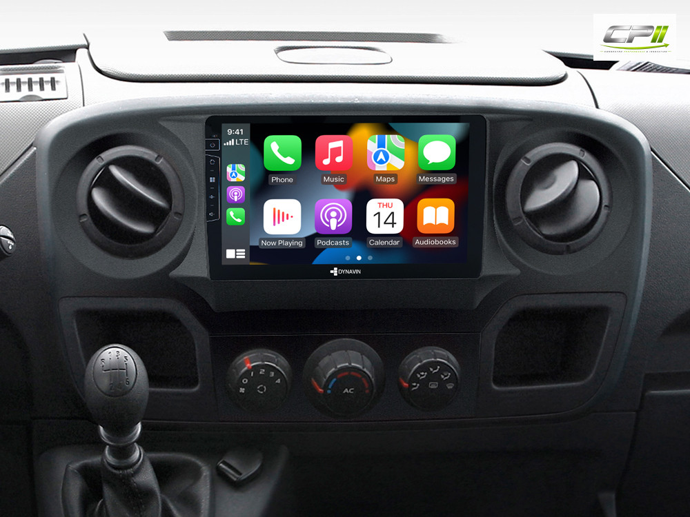 D9-RN-1 Plus – C Android Navigationssystem für Renault Master mit 9-Zoll Touchscreen, Inkl. Head-up-Display, Apple CarPlay und Android Auto – Bild 4
