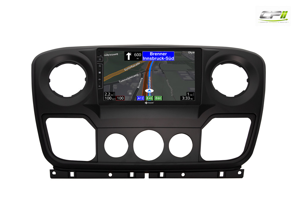D9-RN-1 Plus – C Android Navigationssystem für Renault Master mit 9-Zoll Touchscreen, Inkl. Head-up-Display, Apple CarPlay und Android Auto – Bild 6