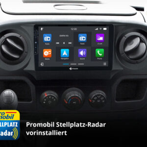 D9-RN-1 Plus Flex – C 192 GB Android Navigationssystem für Renault Master mit 9-Zoll Touchscreen, Inkl. Head-up-Display, Apple CarPlay und Android Auto
