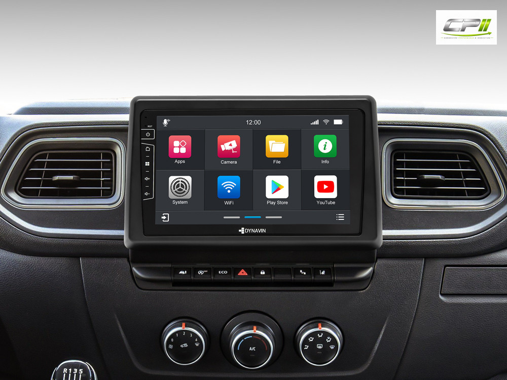 D9-RN2020 Plus Flex – C 192 GB Android Navigationssystem für Renault Master mit 9-Zoll Touchscreen, Inkl. Head-up-Display, Apple CarPlay und Android Auto – Bild 3