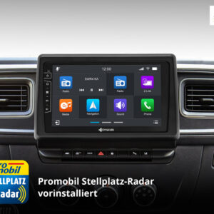 D9-RN2020 Plus Flex – C 192 GB Android Navigationssystem für Renault Master mit 9-Zoll Touchscreen, Inkl. Head-up-Display, Apple CarPlay und Android Auto
