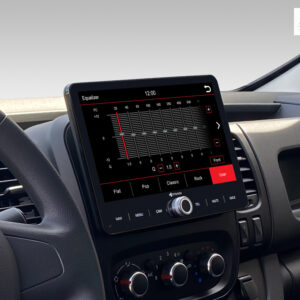 D9-RNTRF Premium Android Autoradio für Renault Trafic mit 4 x 100W Class-D Verstärker, 10,1 Zoll Display (hochauflösend), Ink