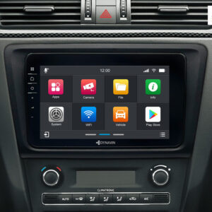 D9-RPL Premium Flex 160 GB Android Autoradio für Skoda Rapid mit 4 x 100W Class-D Verstärker, 8 Zoll Display (hochauflösend), Inkl. Head-up-Display, Apple CarPlay und Android Auto – Bild 4