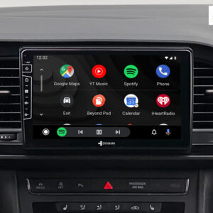 D9-SLN Premium Navigationssystem für Seat Leon III mit 4 x 100W Class-D Verstärker, 9 Zoll Display (hochauflösend), Inkl. Hea