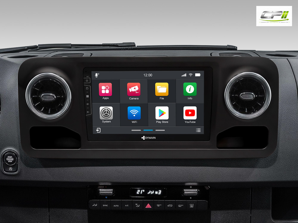 D9-SP Plus – C Android Navigationssystem für Mercedes Sprinter mit 10,1-Zoll Touchscreen, Inkl. Head-up-Display, Apple CarPlay und Android Auto – Bild 3