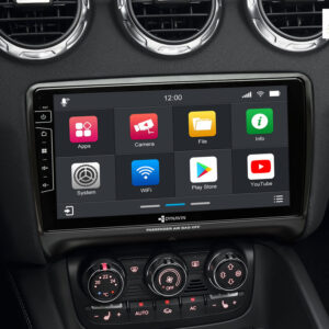 D9-TT Premium Android Autoradio für Audi TT mit 4 x 100W Class-D Verstärker, 9 Zoll Display (hochauflösend), Inkl. Head-up-Display, Apple CarPlay und Android Auto – Bild 3