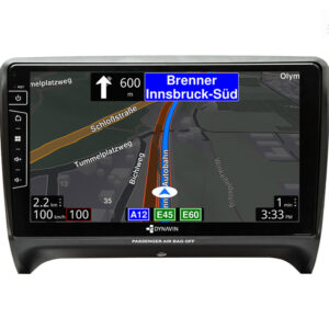 D9-TT Premium Android Autoradio für Audi TT mit 4 x 100W Class-D Verstärker, 9 Zoll Display (hochauflösend), Inkl. Head-up-Display, Apple CarPlay und Android Auto – Bild 6
