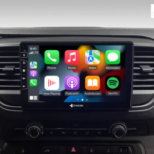D9-TYPA Premium Android Autoradio für Toyota ProAce mit 4 x 100W Class-D Verstärker, 9 Zoll Display (hochauflösend), Inkl. Head-up-Display, Apple CarPlay und Android Auto – Bild 4