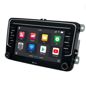 D9-V7 Premium Android Autoradio für VW ab 2003 z.B. Golf 5 mit 4 x 100W Class-D Verstärker, 7 Zoll Display (hochauflösend), Inkl. Head-up-Display, Apple CarPlay und Android Auto – Bild 3