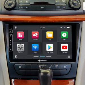 D9-W211 Premium 192 GB Android Autoradio für Mercedes E-Klasse mit 4 x 100W Class-D Verstärker, 9 Zoll Display (hochauflösend), Inkl. Head-up-Display, Apple CarPlay und Android Auto – Bild 4