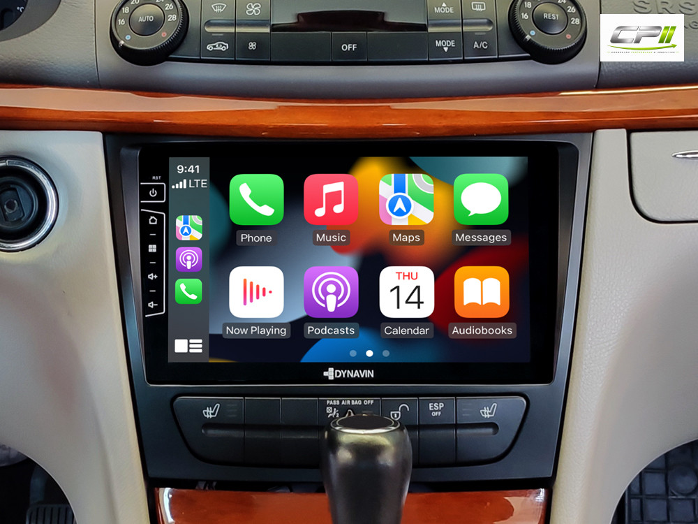 D9-W211 Premium 192 GB Android Autoradio für Mercedes E-Klasse mit 4 x 100W Class-D Verstärker, 9 Zoll Display (hochauflösend), Inkl. Head-up-Display, Apple CarPlay und Android Auto – Bild 5