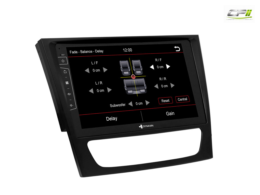 D9-W211 Premium 192 GB Android Autoradio für Mercedes E-Klasse mit 4 x 100W Class-D Verstärker, 9 Zoll Display (hochauflösend), Inkl. Head-up-Display, Apple CarPlay und Android Auto – Bild 9