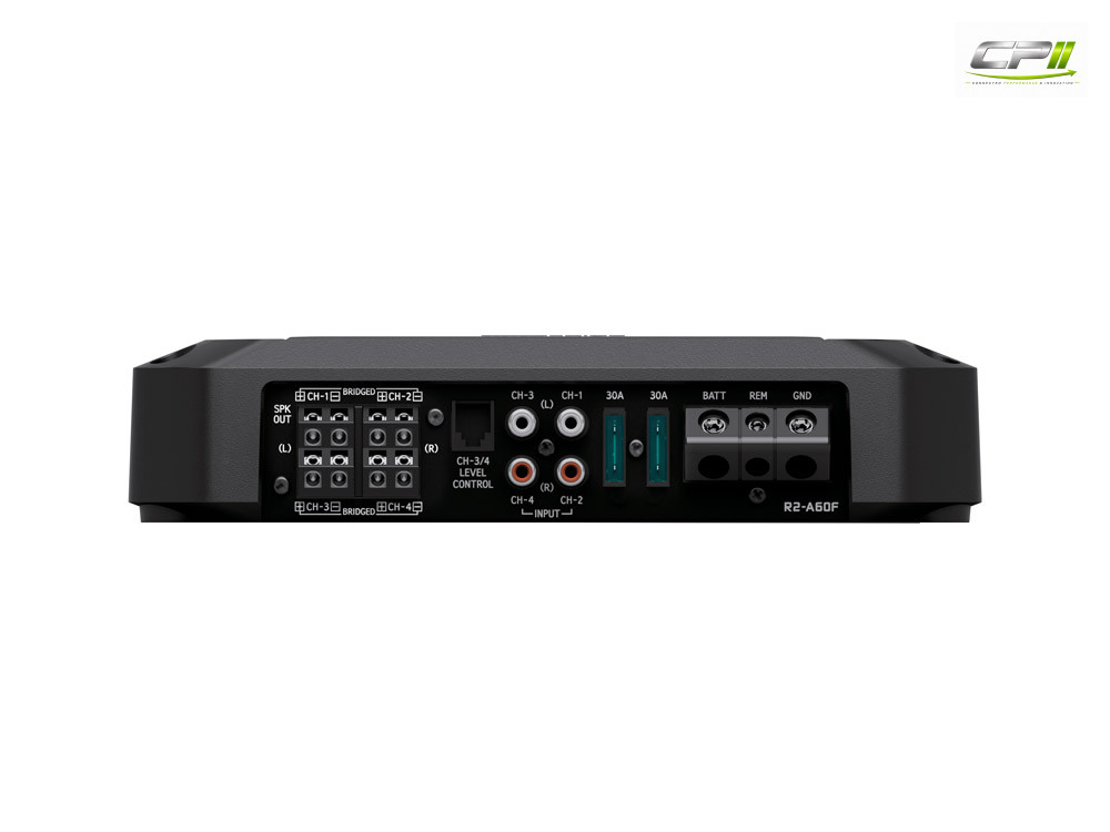 Alpine R2-A60F R-Series 4-Kanal Digital-Verstärker - RMS Leistung 4x 150W @ 2 Ohm – R2-A60F-02 CPII
